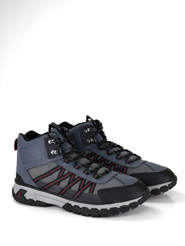 Image for  Men's Striped Fish Net Shoes,Grey