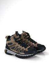 Image for Men's Color Block Striped Shoes,Greige