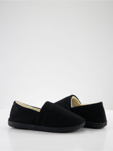 Image for Women's Faux Fur Inside Slippers, Black