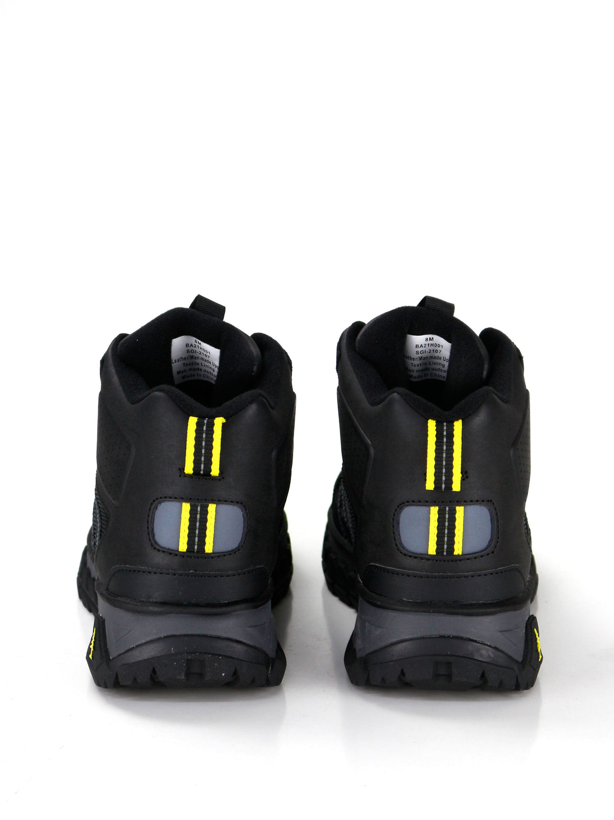 Image for Men's Striped Fish Net Casual Shoes,Black