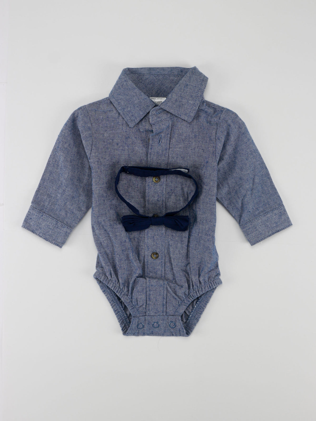 Image for Kids Boy Printed 3 Pcs Jumpsuits, Beige/Blue