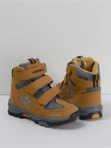 Image for Kid's Boy Winter Trekking Boots,Mustard
