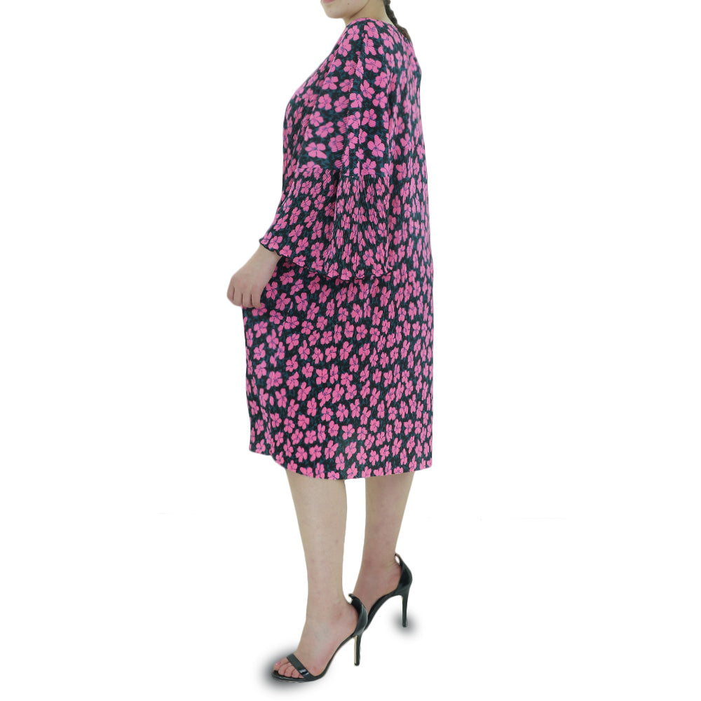 Women's Floral Short Dress,Multi