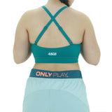 Women's Plain Sport Bra,Green