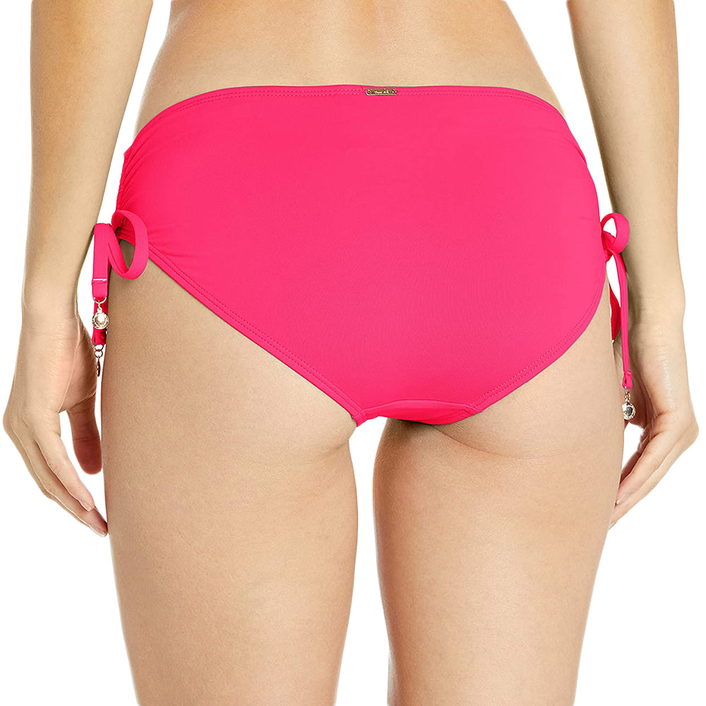 Image for Women's Plain Solid Bikini Bottom,Fuchsia