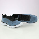 Image for Men's Fishnet Polka Dots Lace up Shoes,Blue
